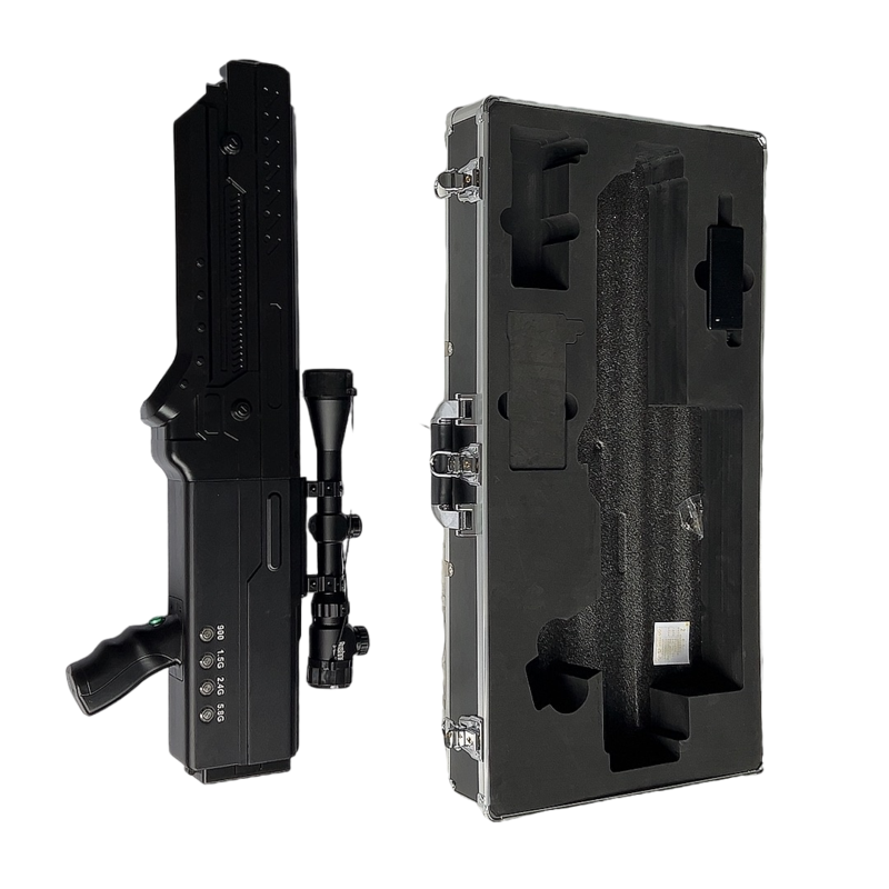  临沧手持便携式枪型低空防御反制四通道A型